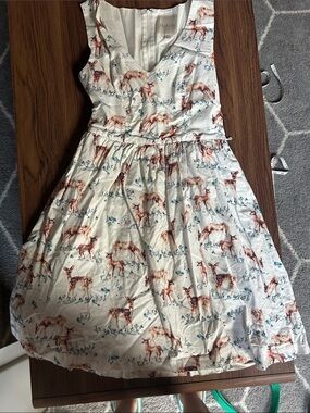 ModCloth deer fawn dress size small
